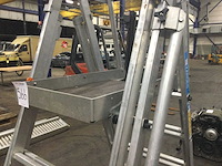 Zarges ns-insta 650 telescopische platvormladder - afbeelding 3 van  8