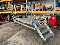 Zarges verrijdbaar platformtrap - afbeelding 2 van  6