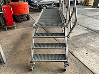 Zarges verrijdbaar platformtrap - afbeelding 4 van  6