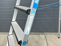 Zarges xl step s 10 platformtrap 1x10 2490mm - afbeelding 7 van  10