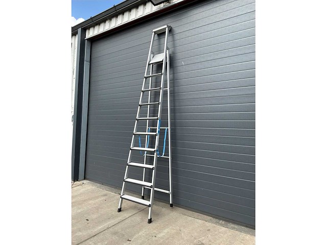 Zarges xl step s 10 platformtrap 1x10 2490mm - afbeelding 2 van  10