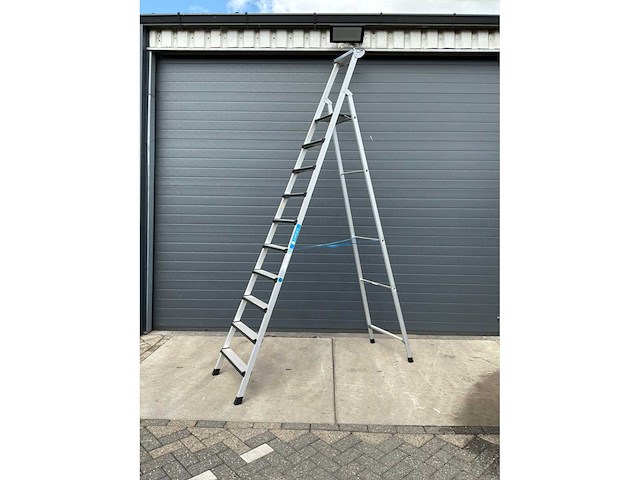 Zarges xl step s 10 platformtrap 1x10 2490mm - afbeelding 3 van  10