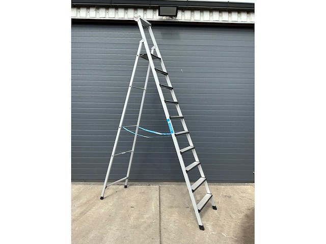 Zarges xl step s 10 platformtrap 1x10 2490mm - afbeelding 7 van  10