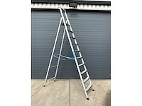 Zarges xl step s 10 platformtrap 1x10 2490mm - afbeelding 7 van  10