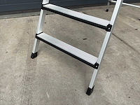 Zarges xl step s 10 platformtrap 1x10 2490mm - afbeelding 3 van  9