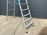 Zarges xl step s 10 platformtrap 1x10 2490mm - afbeelding 6 van  9