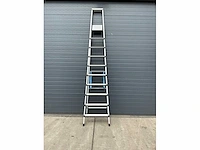 Zarges xl step s 10 platformtrap 1x10 2490mm - afbeelding 2 van  11