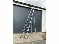 Zarges xl step s 10 platformtrap 1x10 2490mm - afbeelding 5 van  11