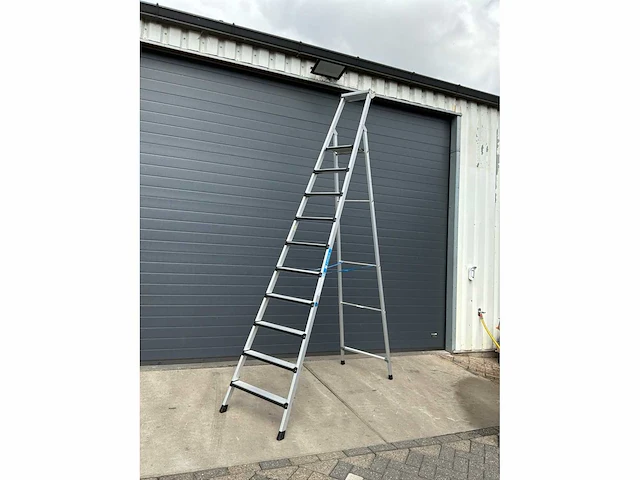 Zarges xl step s 10 platformtrap 1x10 2490mm - afbeelding 5 van  11