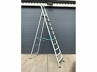 Zarges xl step s 10 platformtrap 1x10 2490mm - afbeelding 9 van  11