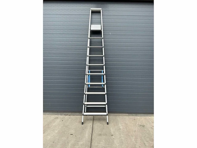Zarges xl step s 10 platformtrap 1x10 2490mm - afbeelding 2 van  11