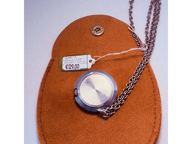 Zaria soviet pendant horloge - vintage russisch horloge - afbeelding 3 van  3