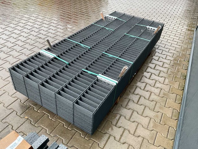 Zaunscout - 1,03x2,5m - dubbelstaaf hekwerk 75 meter - afbeelding 10 van  12