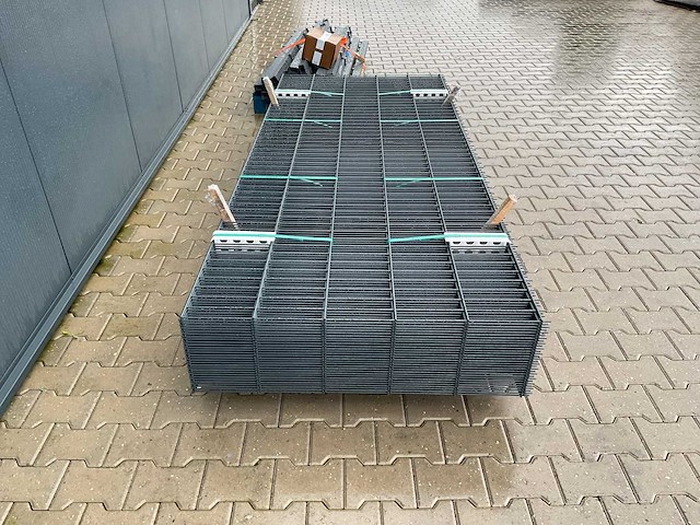 Zaunscout - 1,03x2,5m - dubbelstaaf hekwerk 75 meter - afbeelding 6 van  12