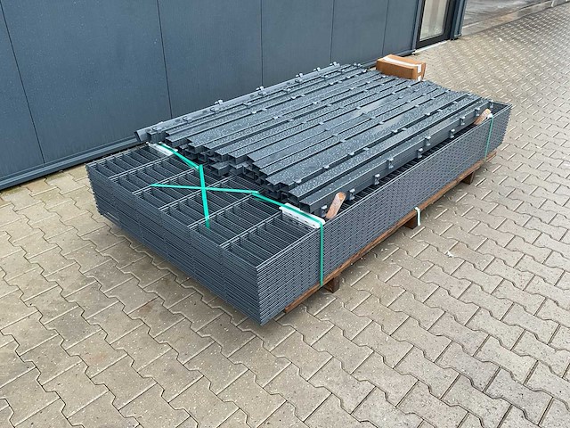 Zaunscout - 1,23x2.5m - dubbelstaaf hekwerk 75 meter - afbeelding 2 van  9