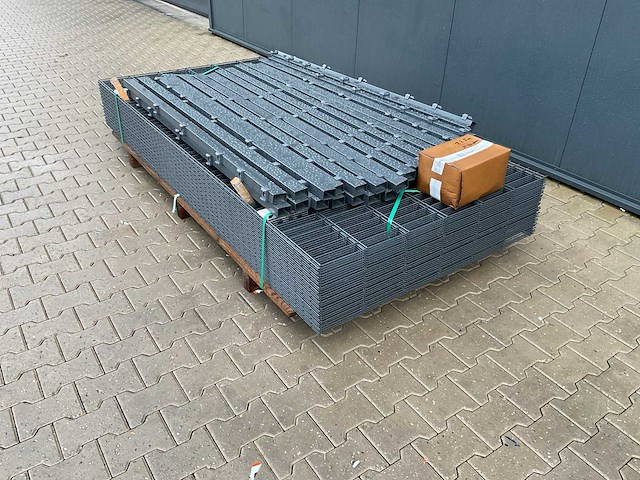 Zaunscout - 1,23x2.5m - dubbelstaaf hekwerk 75 meter - afbeelding 5 van  9