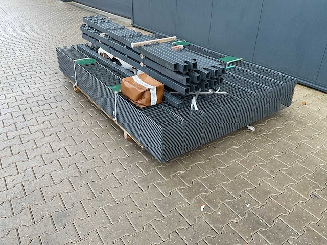 Zaunscout - 1,63x2.5m - dubbelstaaf hekwerk 75 meter - afbeelding 7 van  9