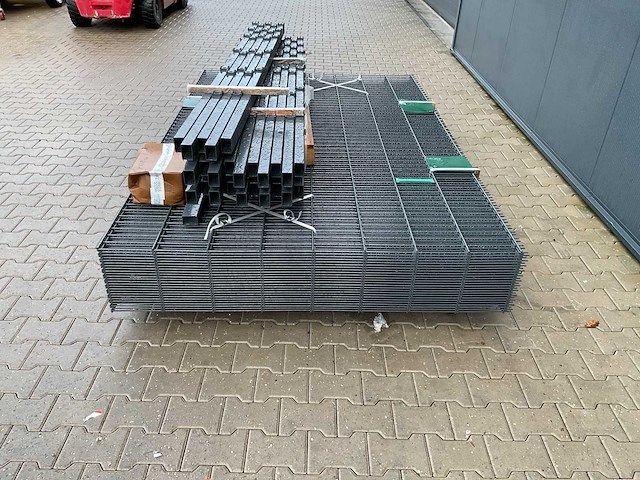 Zaunscout - 1,63x2.5m - dubbelstaaf hekwerk 75 meter - afbeelding 6 van  9
