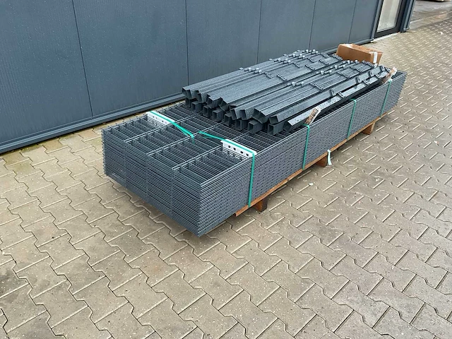 Zaunscout 1,83x2.5m dubbelstaaf hekwerk 75 meter - afbeelding 2 van  9