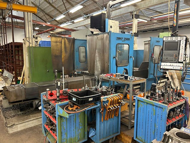 Zayer - 20 kf 2500 - universal milling machine - 1998 - afbeelding 8 van  24