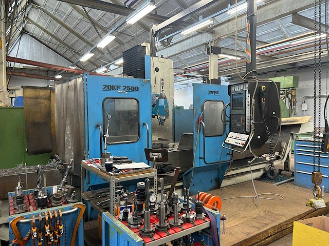 Zayer - 20 kf 2500 - universal milling machine - 1998 - afbeelding 1 van  24