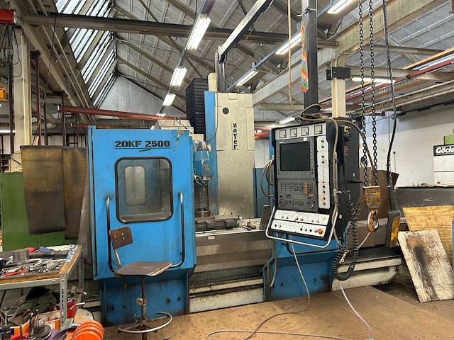 Zayer - 20 kf 2500 - universal milling machine - 1998 - afbeelding 18 van  24