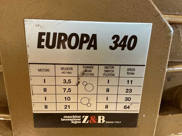 Z&b europa 340 aanvoerapparaat - afbeelding 4 van  4