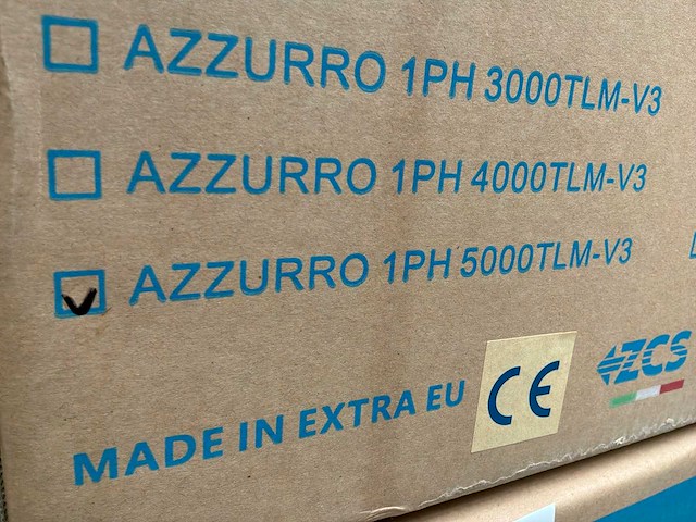 Zcs azzurro 1ph 5000tlm-v3 5 kw omvormer (2x) - afbeelding 3 van  3