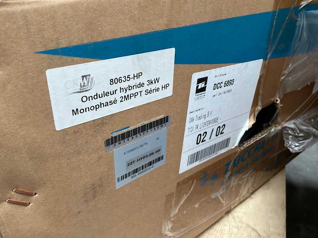 Zcs azzurro 1ph hyd3000 zss hp 3 kw hybride omvormer - afbeelding 2 van  2