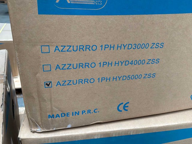 Zcs azzurro 1ph hyd5000 zss 5kw hybride omvormer (4x) - afbeelding 3 van  4