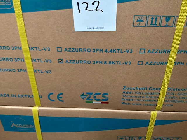 Zcs azzurro 3ph 12ktl-v3 12 kw omvormer (2x) - afbeelding 3 van  4