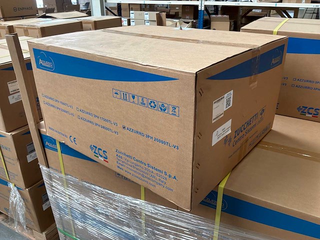 Zcs azzurro 3ph 20000tl-v3 20 kw omvormer (2x) - afbeelding 2 van  3