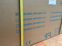 Zcs azzurro 3ph 25ktl-v3 25 kw omvormer (6x) - afbeelding 3 van  4