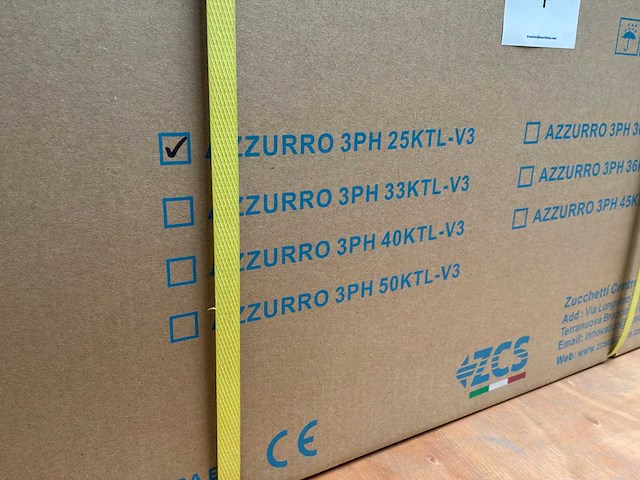 Zcs azzurro 3ph 25ktl-v3 25 kw omvormer - afbeelding 2 van  4