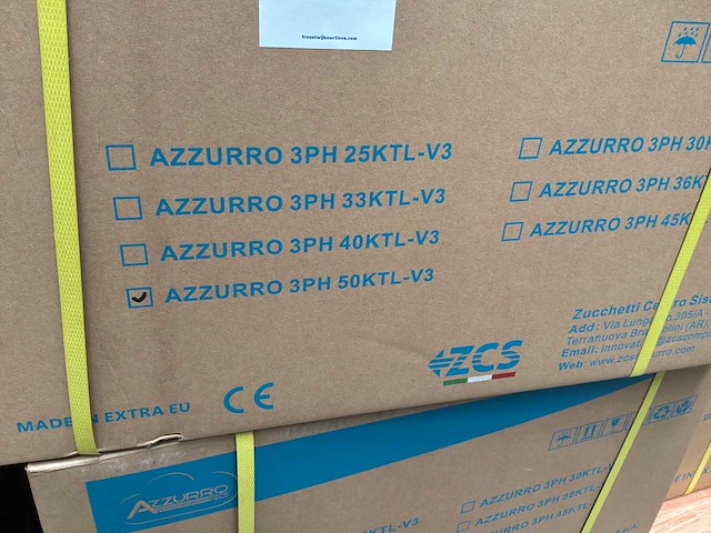 Zcs azzurro 3ph 50ktl-v3 50 kw omvormer (2x) - afbeelding 3 van  4