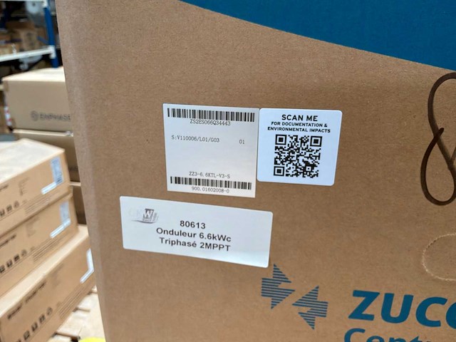 Zcs azzurro 3ph 6.6ktl-v3 6,6 kw omvormer - afbeelding 4 van  4