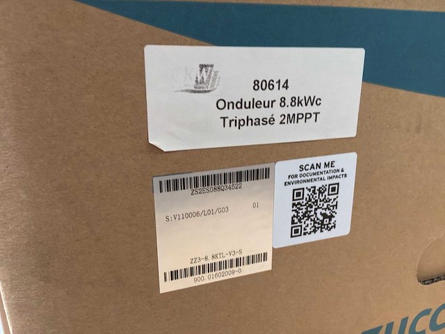 Zcs azzurro 3ph 8.8ktl-v3 8,8 kw omvormer (2x) - afbeelding 4 van  4