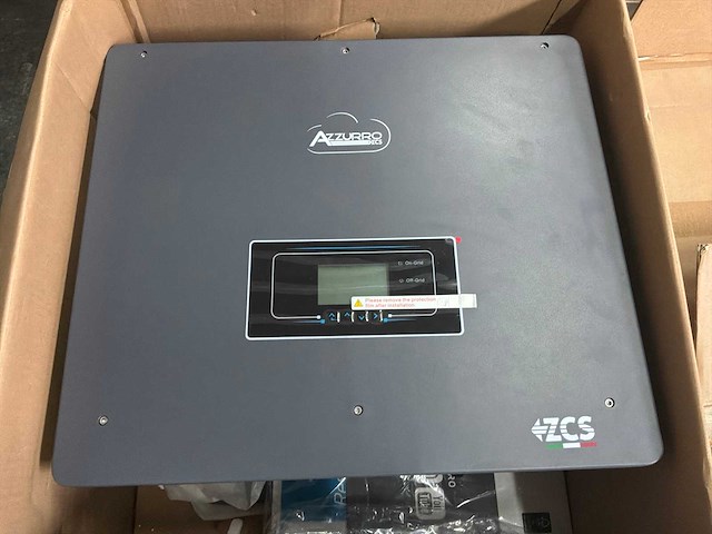 Zcs azzurro 3ph hyd10000 zss hybride omvormer - afbeelding 1 van  3