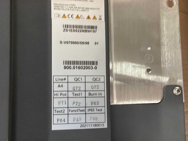 Zcs azzurro zcs azzurro 3ph 22000tl-v3 omvormer - afbeelding 4 van  5