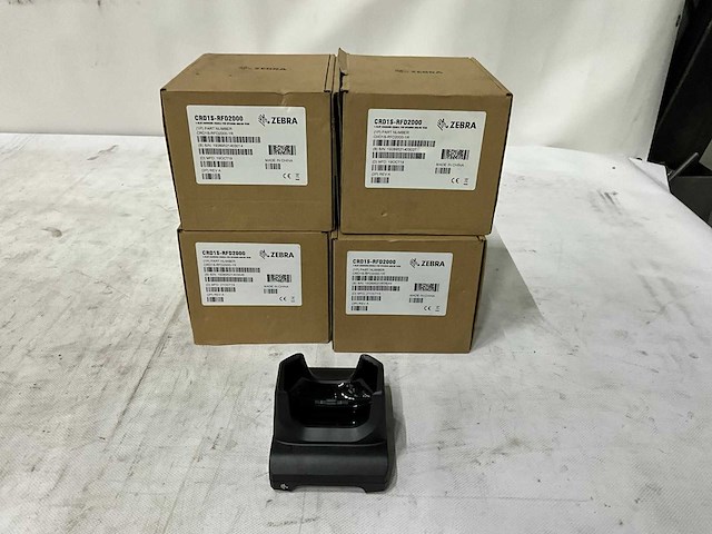 Zebra - crd1s-rfd2000 - docking station (4x) - afbeelding 1 van  1