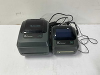Zebra - gk420t/gk420d - labelprinter (2x) - afbeelding 1 van  7