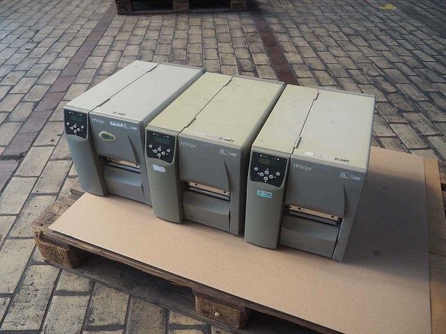 Zebra - s4m - transfer label printer (3x) - afbeelding 1 van  8