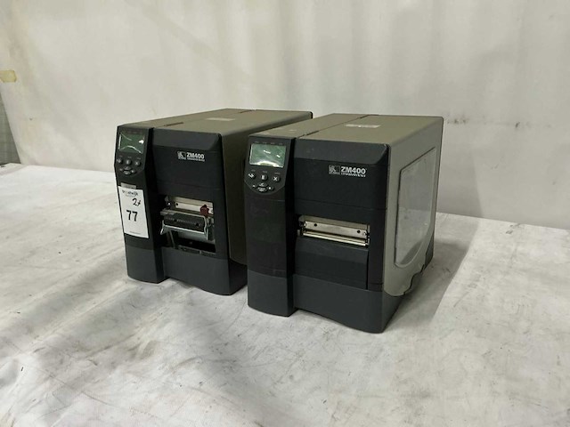 Zebra - zm400 - labelprinter (2x) - afbeelding 1 van  9