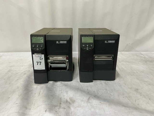 Zebra - zm400 - labelprinter (2x) - afbeelding 3 van  9