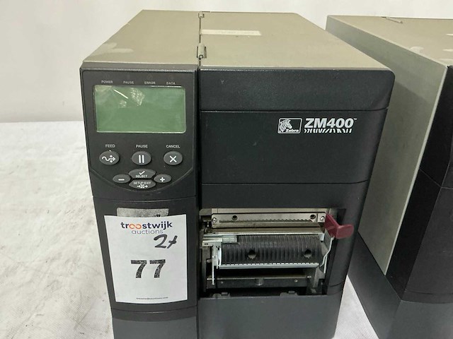 Zebra - zm400 - labelprinter (2x) - afbeelding 5 van  9
