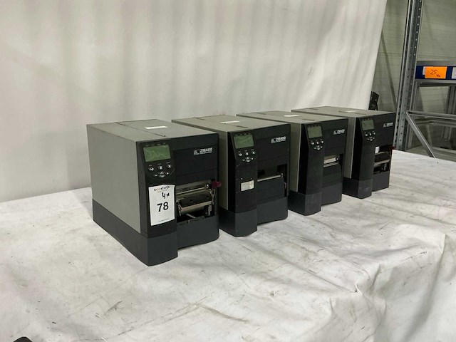Zebra - zm400 - labelprinter (4x) - afbeelding 2 van  10