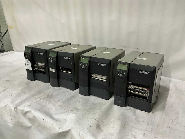 Zebra - zm400 - labelprinter (4x) - afbeelding 1 van  10