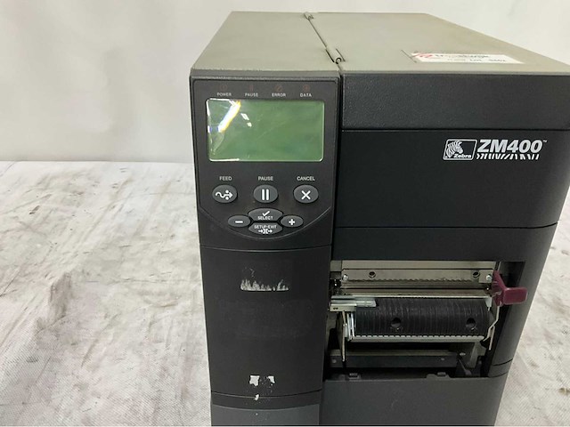 Zebra - zm400 - labelprinter - afbeelding 3 van  11