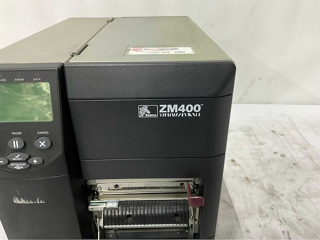 Zebra - zm400 - labelprinter - afbeelding 6 van  11