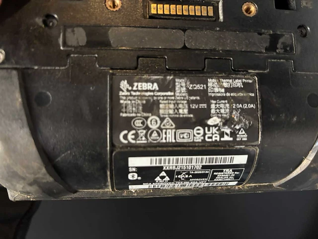 Zebra - zq521 - labelprinter - afbeelding 6 van  9